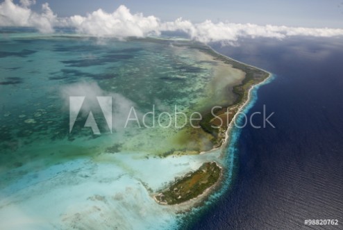 Bild på SOUTH AMERICA VENEZUELA LOS ROQUES AIR VIEW